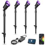 Smart RGB Landscape Spot Lights for Halloween Decor