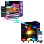 RGBIC Outdoor LED Strip Lights for Halloween