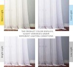 White Sheer Curtains for Halloween Home Decor