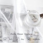 White Sheer Curtains for Halloween Home Decor