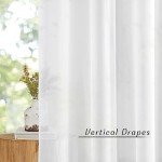 White Sheer Curtains for Halloween Home Decor