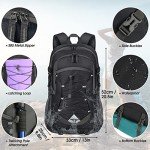 Sac à Dos Imperméable 40L Ultraléger Noir