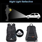 Sac à Dos Imperméable 40L Ultraléger Noir