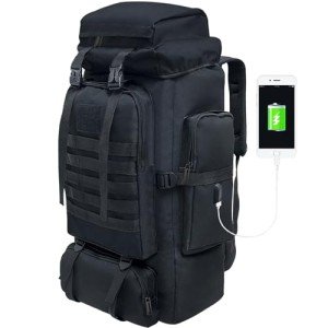 Vaupan 80L Waterproof Backpack for Outdoor Adventures