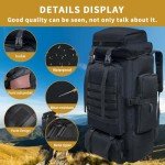 Vaupan 80L Waterproof Backpack for Outdoor Adventures