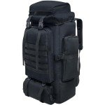 Vaupan 80L Waterproof Hiking Backpack for Outdoor Use