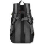 Sac à Dos Étanche 30L pour Trekking Noir