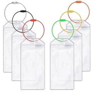 Alyvisun 6-Pack Waterproof Cruise Luggage Tags