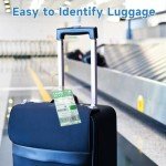 Alyvisun 6-Pack Waterproof Cruise Luggage Tags