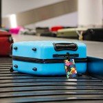 VEGCOO 6-Pack Waterproof Luggage Tags - Geometric Designs