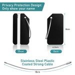Flintronic Set of 2 Luggage Tags