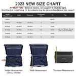 Youth Carbon Fiber Luggage Cover for 18-32" Bags