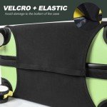 Elastische Kofferschutzhülle mit Gepäckanhänger 26-29 Zoll