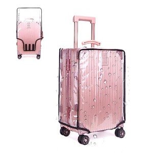 Transparent 28-Inch Luggage Cover for Travel
