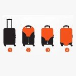 Waterproof Luggage Cover for 24 Inch Suitcase
