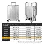 Clear PVC 28-Inch Luggage Cover Protector