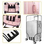 Clear PVC 28-Inch Luggage Cover Protector