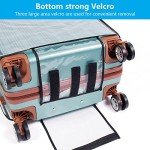 Transparent 28-Inch Luggage Cover for Travel