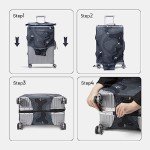 OrgaWise Travel Luggage Cover for 25''-28'' Bags