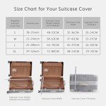 OrgaWise Travel Luggage Cover for 25''-28'' Bags