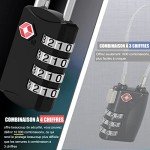 Diyife 4-Digit TSA Luggage Locks - 2 Pack