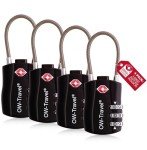 TSA Approved Travel Cable Lock - 3 Digit Code