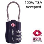 TSA Approved Travel Cable Lock - 3 Digit Code