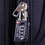 TSA Anti-Theft 4-Digit Luggage Lock - Black