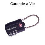 TSA Approved Travel Cable Lock - 3 Digit Code