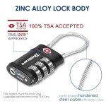 Brillirare TSA Approved Travel Combination Locks (2-Pack)