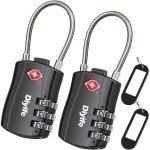 TSA Approved 3-Digit Luggage Lock - 2 Pack
