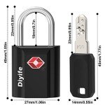 Candado de Equipaje TSA con Llave - 2 Pack