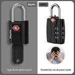 Candado de Equipaje TSA con Llave - 2 Pack