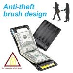 CHEVVY RFID Slim Wallet with Coin Pocket