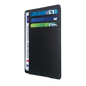 RFID Leather ID Holder for Travel