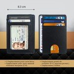 RFID Leather ID Holder for Travel