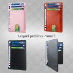 RFID Leather ID Holder for Travel