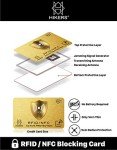 RFID Blocker Card for Wallet Protection