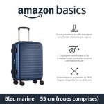 Valise Cabine Rigide ABS 55 cm - Bleu Marine