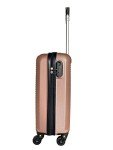 Petite Valise Cabine Rigide Rose Gold 45x30x20