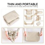 Shadcoler 8-Piece Travel Organizer Packing Cubes Set