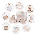TAMOWA 9-Piece Travel Organizer Packing Cubes Set
