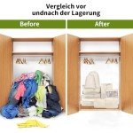 Set of 10 Travel Packing Organizers and Accessories
