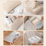 Set of 7 Travel Organizers with Waterproof Cubes