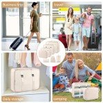 Set of 7 Travel Organizers with Waterproof Cubes