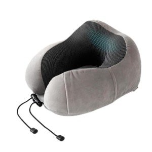 Oreiller de Voyage avec Sac, Masque et Bouchons