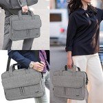 Taygeer 15.6" Water Resistant Laptop Bag, Grey