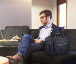 KROSER 18" Expandable Water-Repellent Laptop Bag