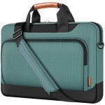 Domiso 17-17.3" Waterproof Laptop Shoulder Bag, Green