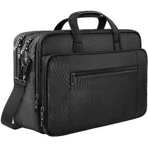 Expandable 17-Inch Laptop Briefcase for Travel